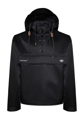 adidas x Wales Bonner lace-up hoodie - Black