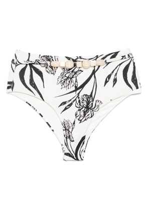 PatBO Iris bikini bottoms - White