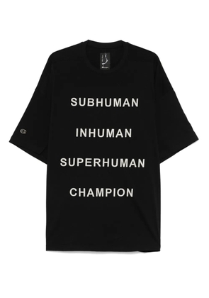 Rick Owens X Champion x Champion T-shirt - Black