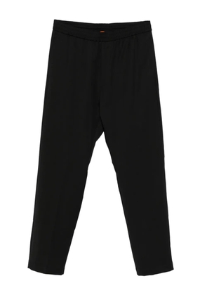 Barena elastic-waist cuffed trousers - Black