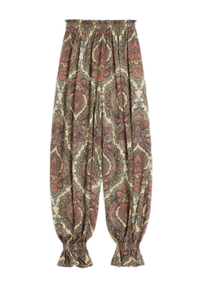 Valentino Garavani Voyage Imaginaire-print trousers - Red