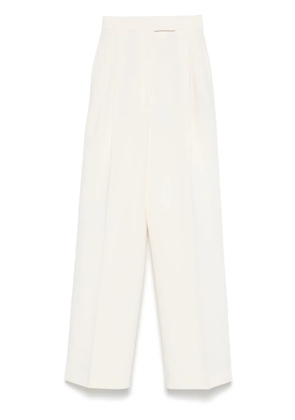 Róhe high-waisted tailored trousers - White
