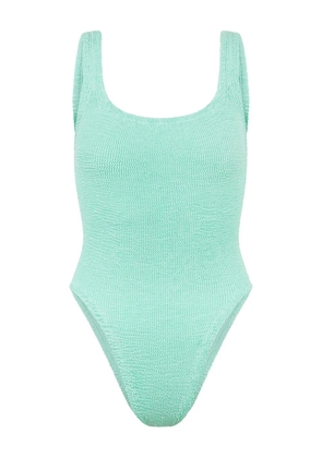 Hunza G square-neck swimsuit - Green