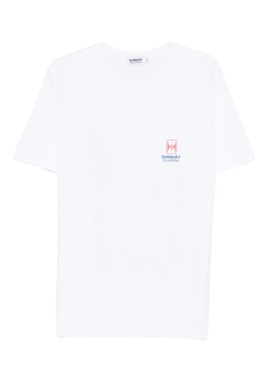 Kompakt Record Bar logo t-shirt - White