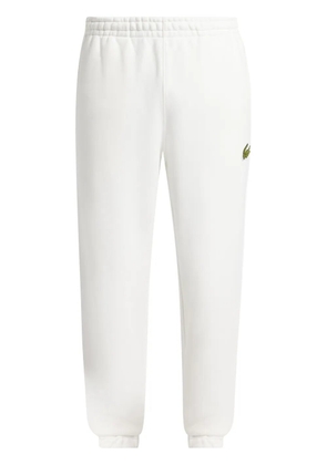 Lacoste logo-appliqué track pants - White