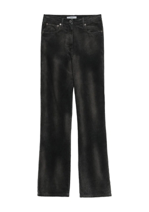 Prada washed corduroy pants - Black