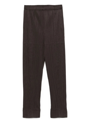Pleats Please Issey Miyake pleated trousers - Grey