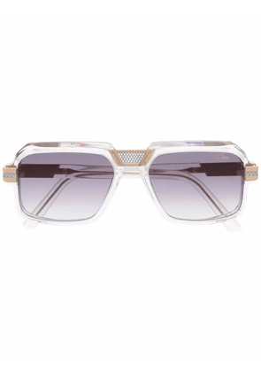 Cazal oversize-frame sunglasses - White