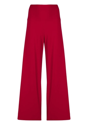 Norma Kamali wide-leg flared trousers