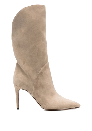 Paris Texas 85mm Gaia boots - Neutrals