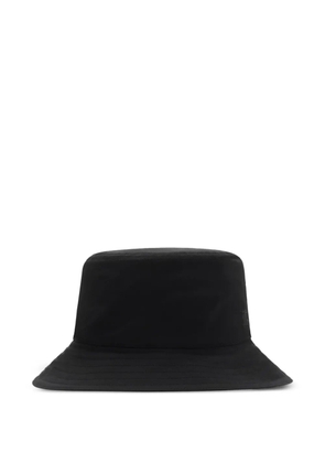Burberry reversible gabardine bucket hat - Black