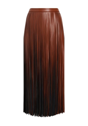 Proenza Schouler Veda maxi skirt - Brown