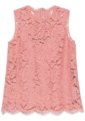 Dolce & Gabbana cordonetto-lace blouse - Pink