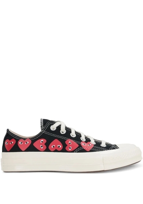 Comme Des Garçons Play x Converse Chuck 70 canvas sneakers - Black
