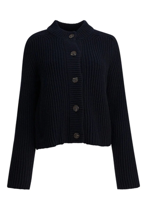 Soeur ribbed-knit cardigan - Blue