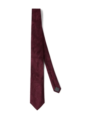 Brunello Cucinelli silk tie - Red