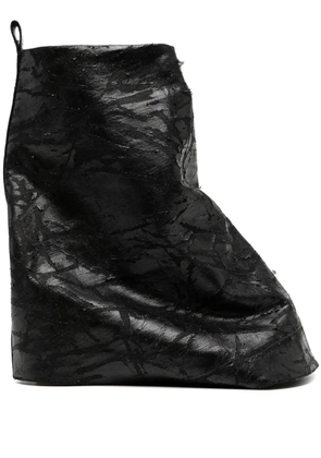 Rick Owens DRKSHDW knee-length boots - Black