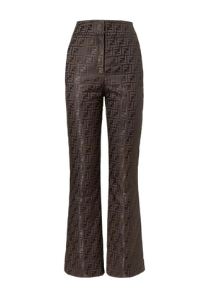 FENDI FF-motif ski pants - Brown