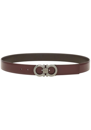 Ferragamo Gancini reversible belt - Brown