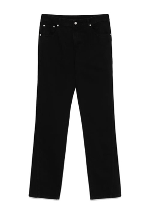 Post Archive Faction logo-patch jeans - Black