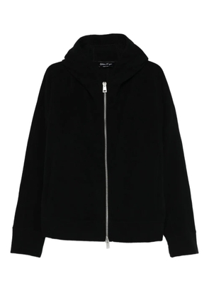 Andrea Ya'aqov zip-up hoodie - Black