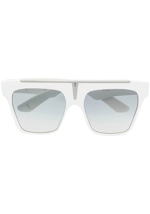 Jacques Marie Mage square-frame sunglasses - White
