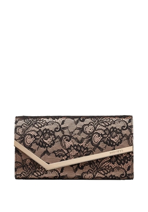 Jimmy Choo Emmie lace chain mini bag - Black