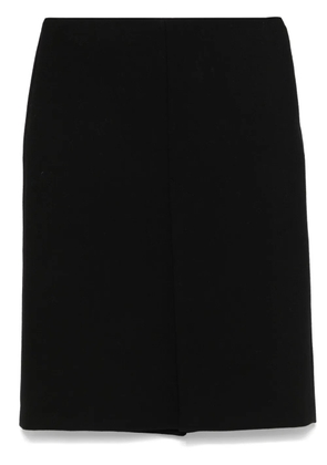 Gucci wool crepe midi skirt - Black