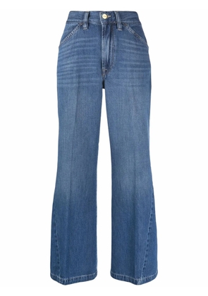 FRAME Le Baggy wide-leg jeans - Blue