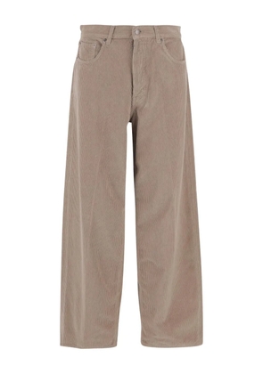 Haikure corduroy trousers - Neutrals