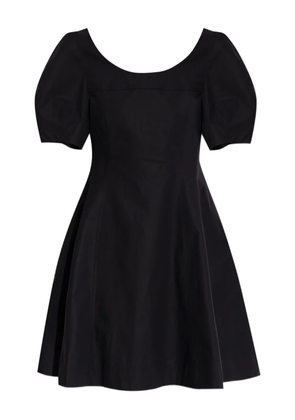 Theory puff-sleeve dress - Black