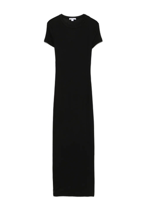 James Perse ribbed midi dress - Black