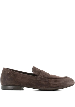 Alexander Hotto suede loafers - Brown
