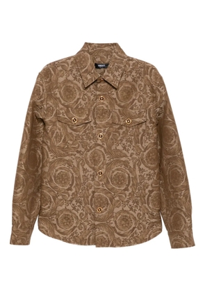 Versace Barocco jacket - Brown