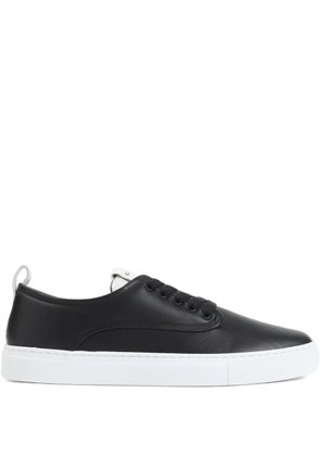 Givenchy leather lace-up sneakers - Black