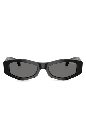 Versace Eyewear geometric-frame sunglasses - Black