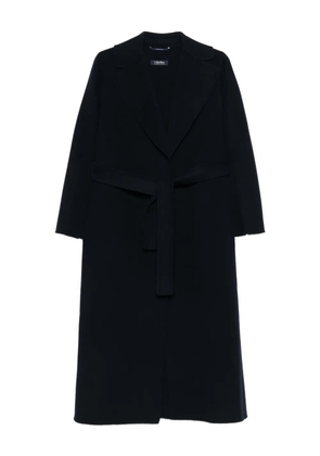 'S Max Mara virgin wool single-breasted coat - Blue