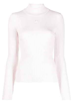 Courrèges Reedition ribbed sweater - Pink