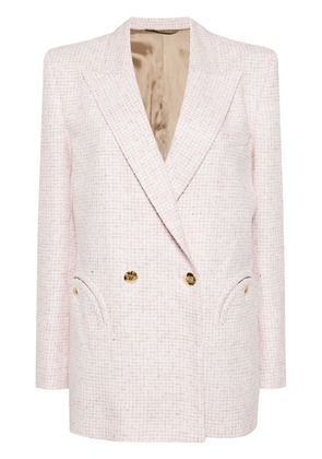 Blazé Milano Panakeia Everynight houndstooth blazer - Pink