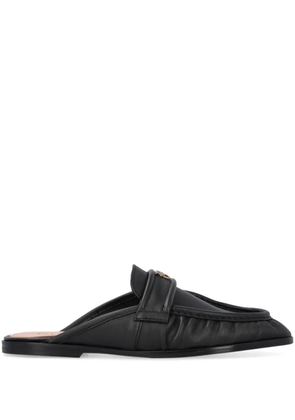 PINKO Love Birds slippers - Black