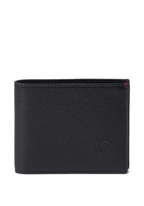 Brunello Cucinelli leather bi-fold wallet - Black