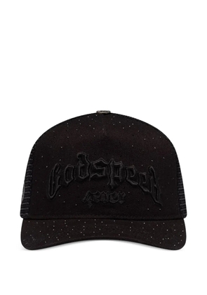 GODSPEED Forever logo trucker hat - Black