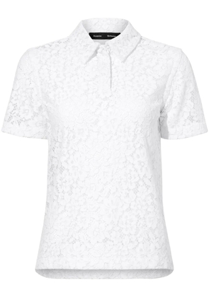 Proenza Schouler Kennedy polo top - White