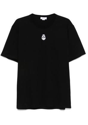 Alexander McQueen skull-flocked T-shirt - Black