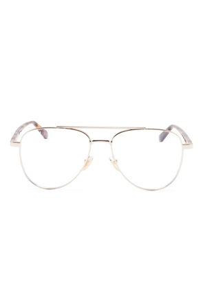 Gucci Eyewear pilot-frame glasses - Gold
