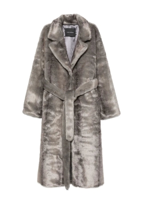THELAURENT belted coat - Grey