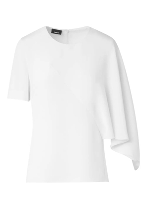 Akris asymmetric-sleeve blouse - White