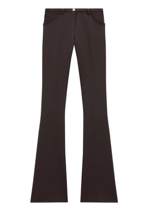 Courrèges Relax bootcut trousers - Brown