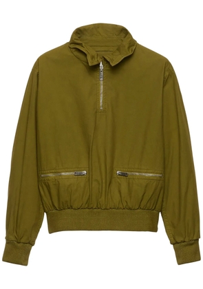 Prada poplin jacket - Green