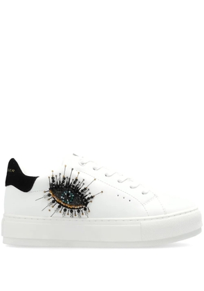 Kurt Geiger London Laney eye sneakers - White
